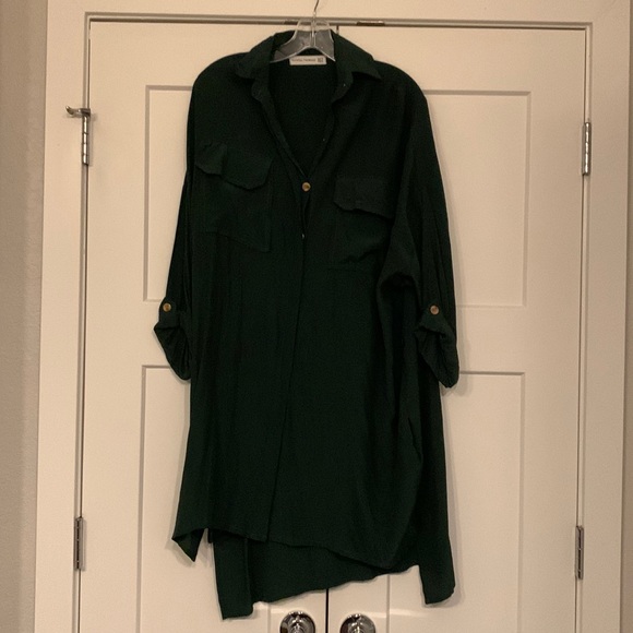 Faithful the Brand Shirt Dress - Picture 1 of 3